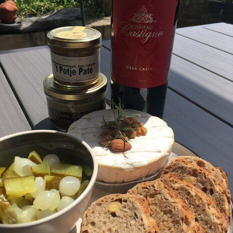Terra Casta Apero set voor 2 personen (12,5 € pp)